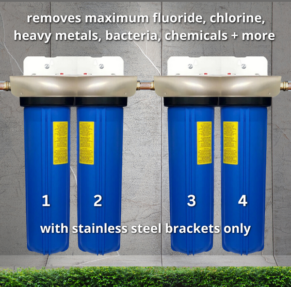 4 Stage Max Fluoride & Chlorine System