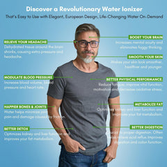 Vesta H2 Hi-Output Alkaline/Hydrogen Water Ionizer