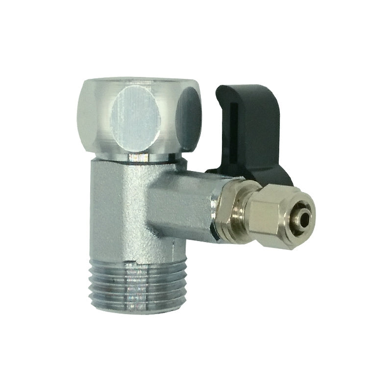 Undersink/Underbench Filter Connector 15mm BSP to 1/4 inch tubing